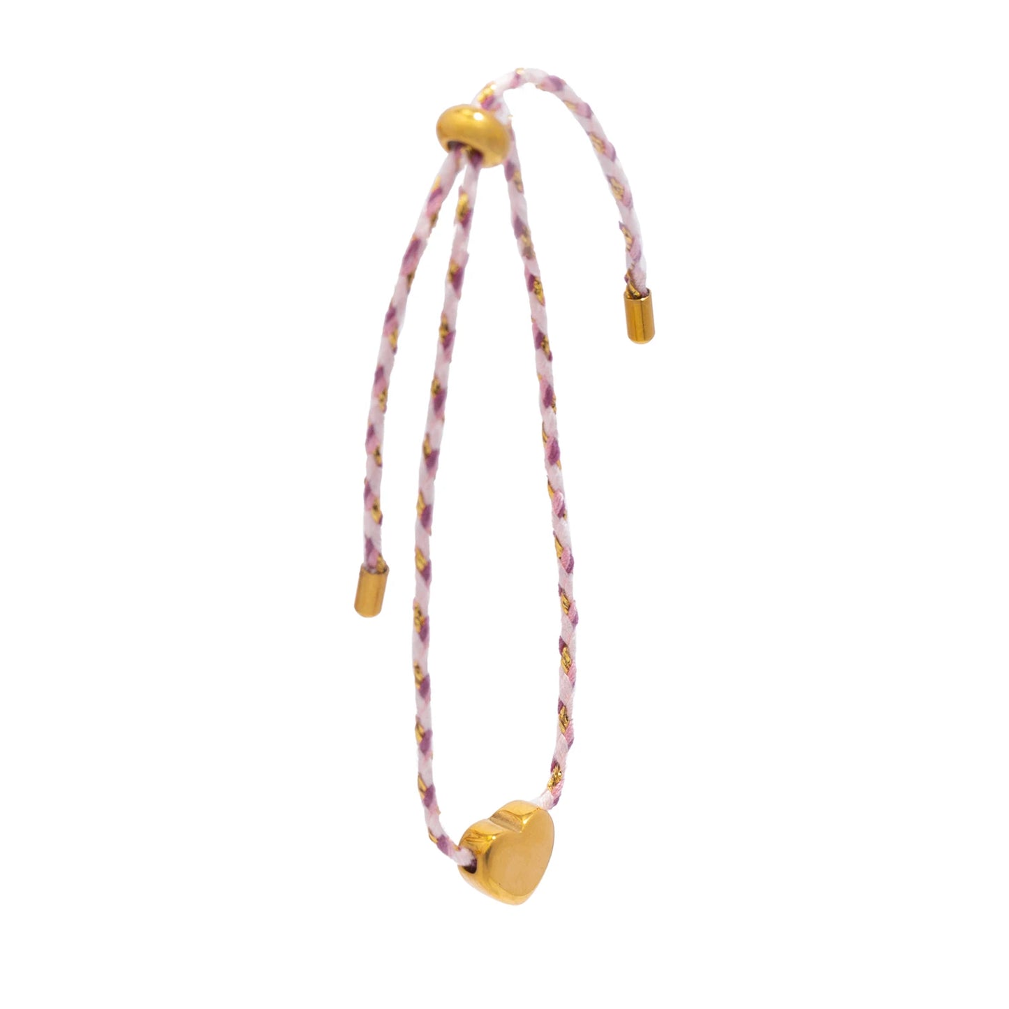 Aquarly Heart Rope Bracelet