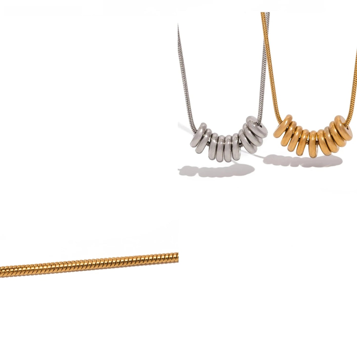 Aquarly Eternal Circle Necklace