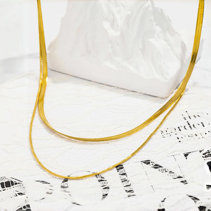 Aquarly Duo Snake Necklace