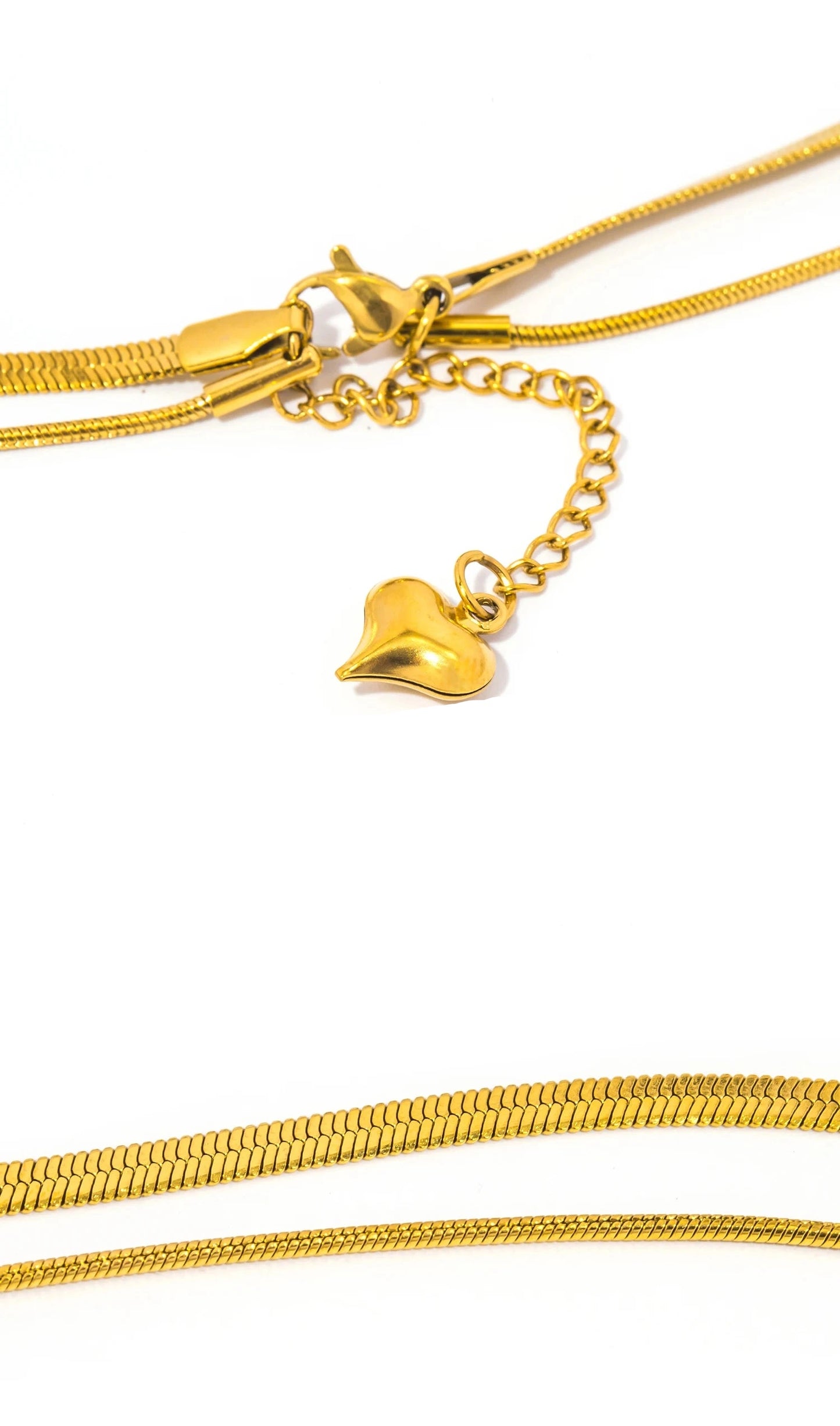 Aquarly Duo Snake Necklace