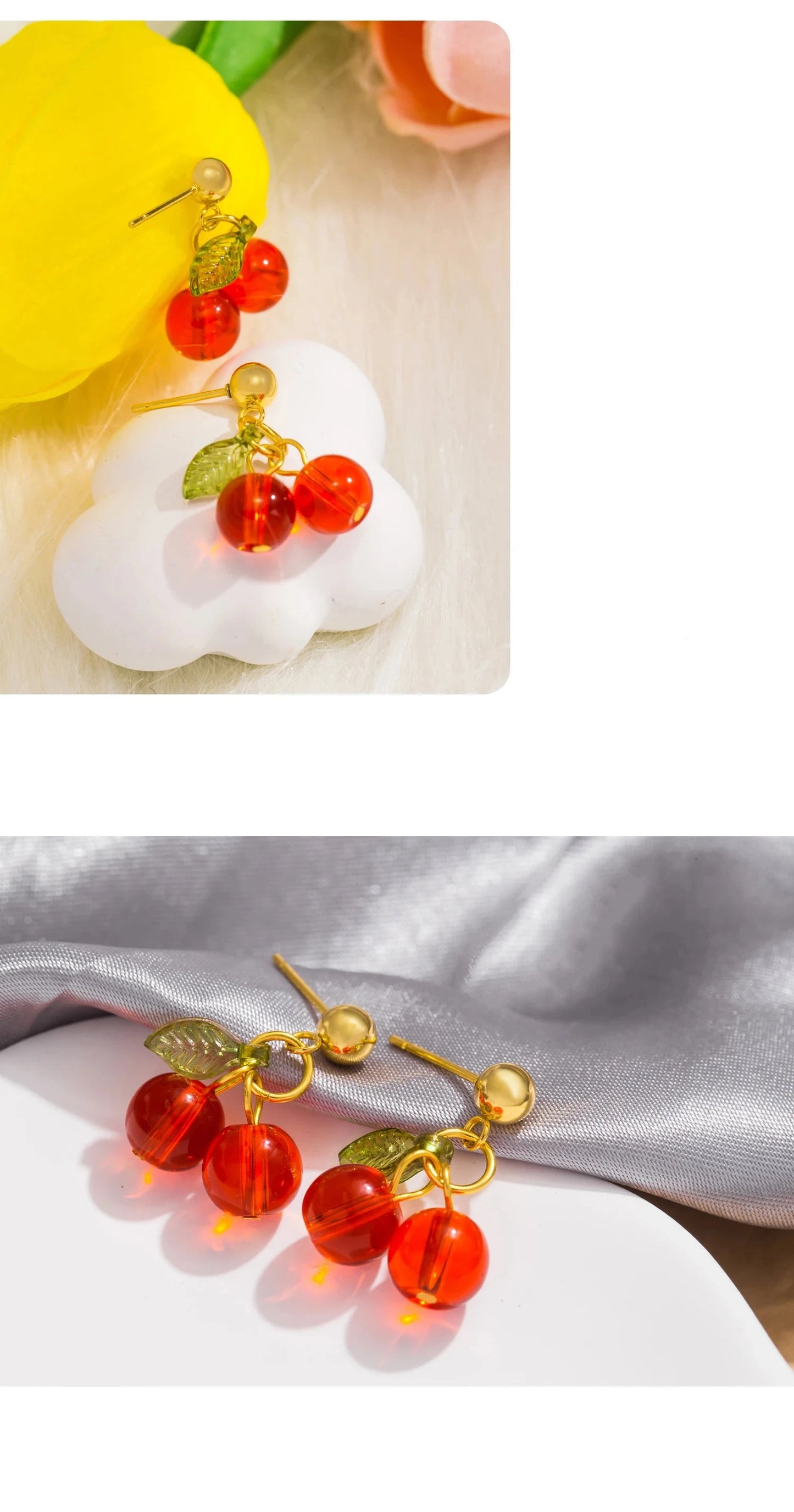 Aquarly Cherry Bliss Earrings