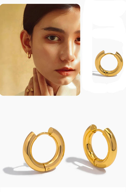 Aquarly Eterna Hoops