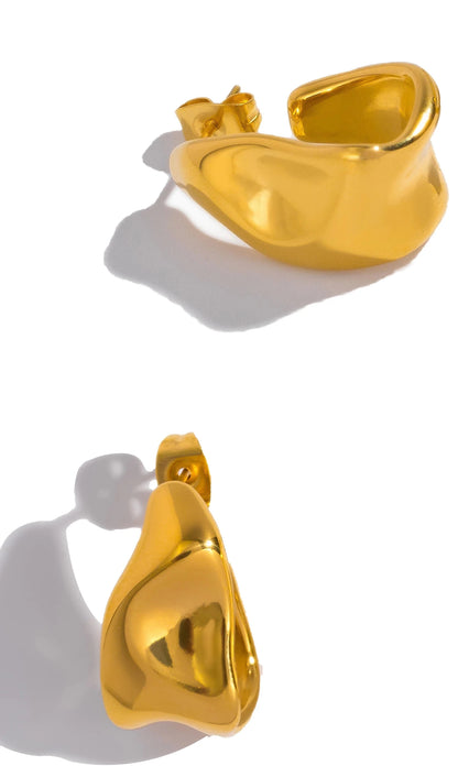 Aquarly J-Line Earrings