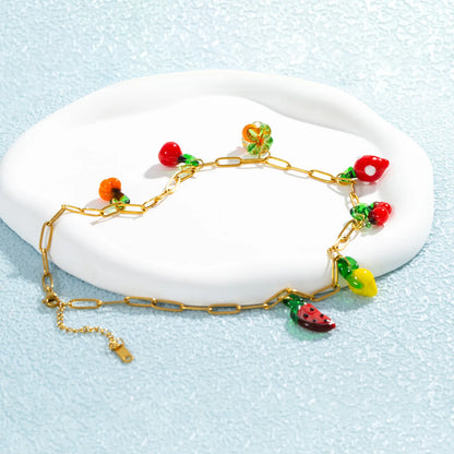 Aquarly Fruity Joy Necklace