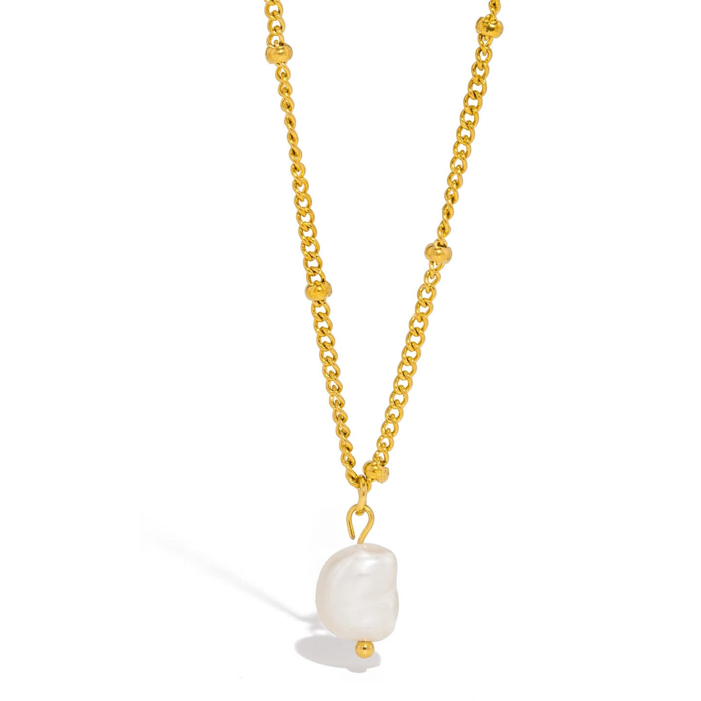 Aquarly Pearl Layers Necklace