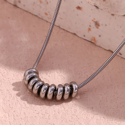Aquarly Eternal Circle Necklace