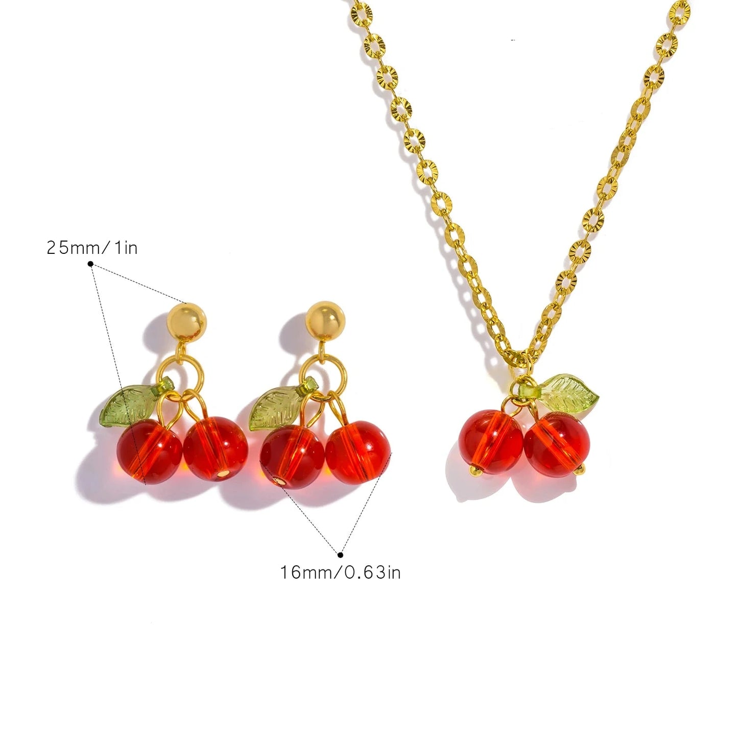 Aquarly Cherry Bliss Earrings