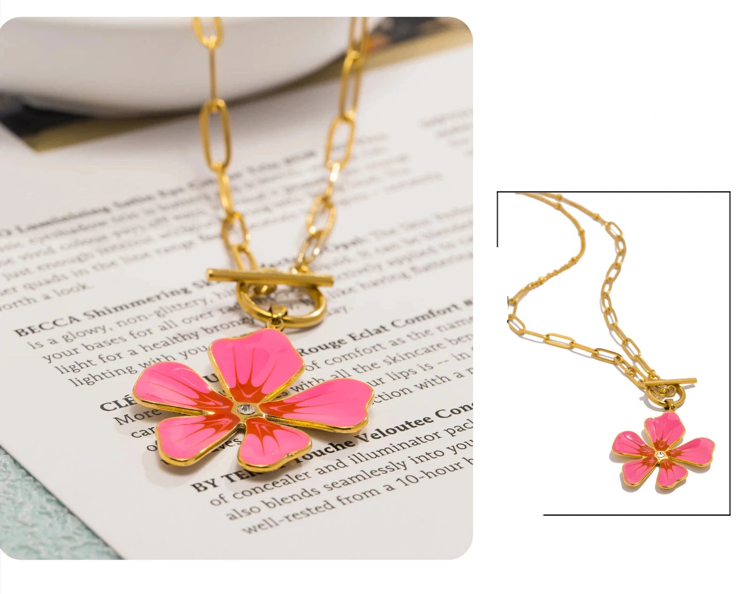 Aquarly Blossom Necklace