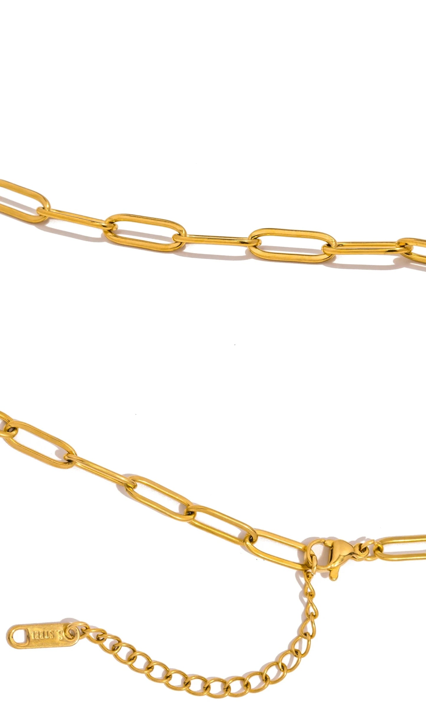 Aquarly Paperclip Chain Set