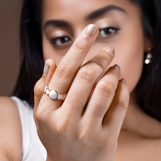 Aquarly Eclipse Ring