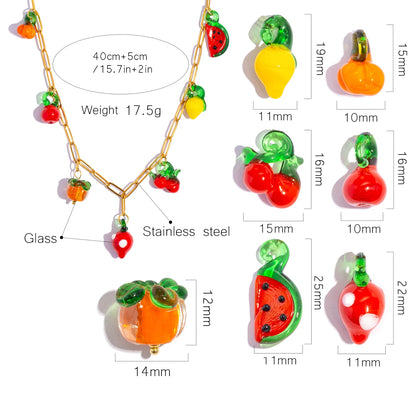 Aquarly Fruity Joy Necklace