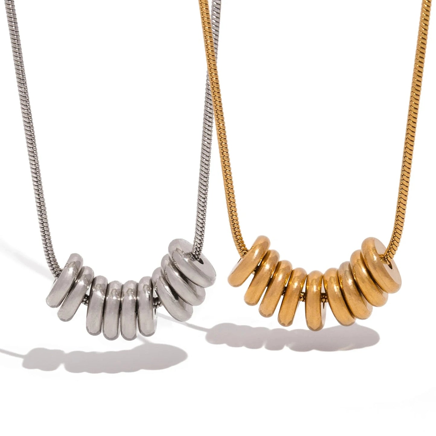 Aquarly Eternal Circle Necklace