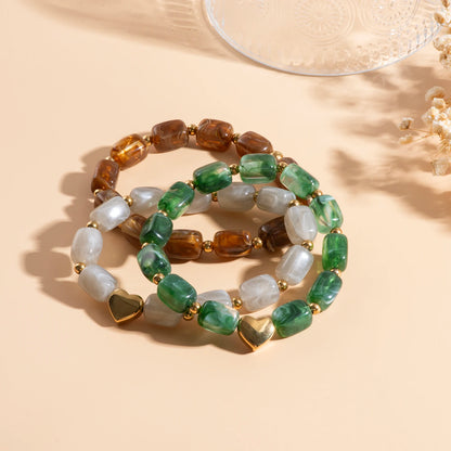 Emerald Waves Armband