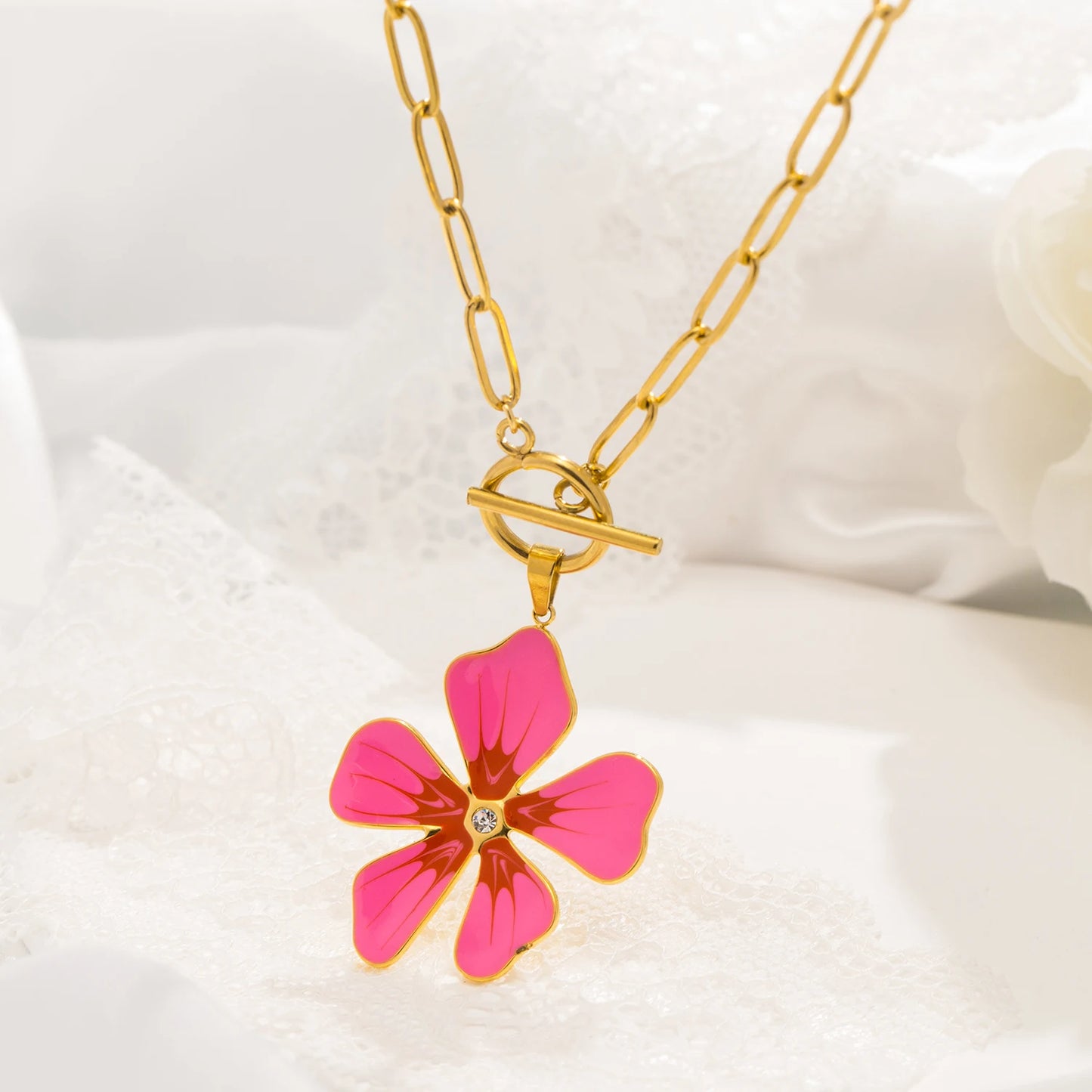 Aquarly Blossom Necklace