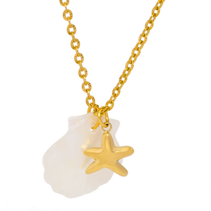 Aquarly Marine Pearl Necklace