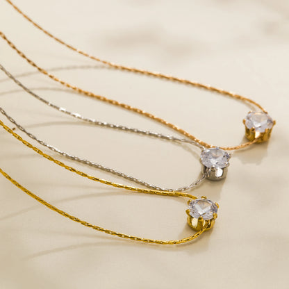 Aquarly Heart Necklace