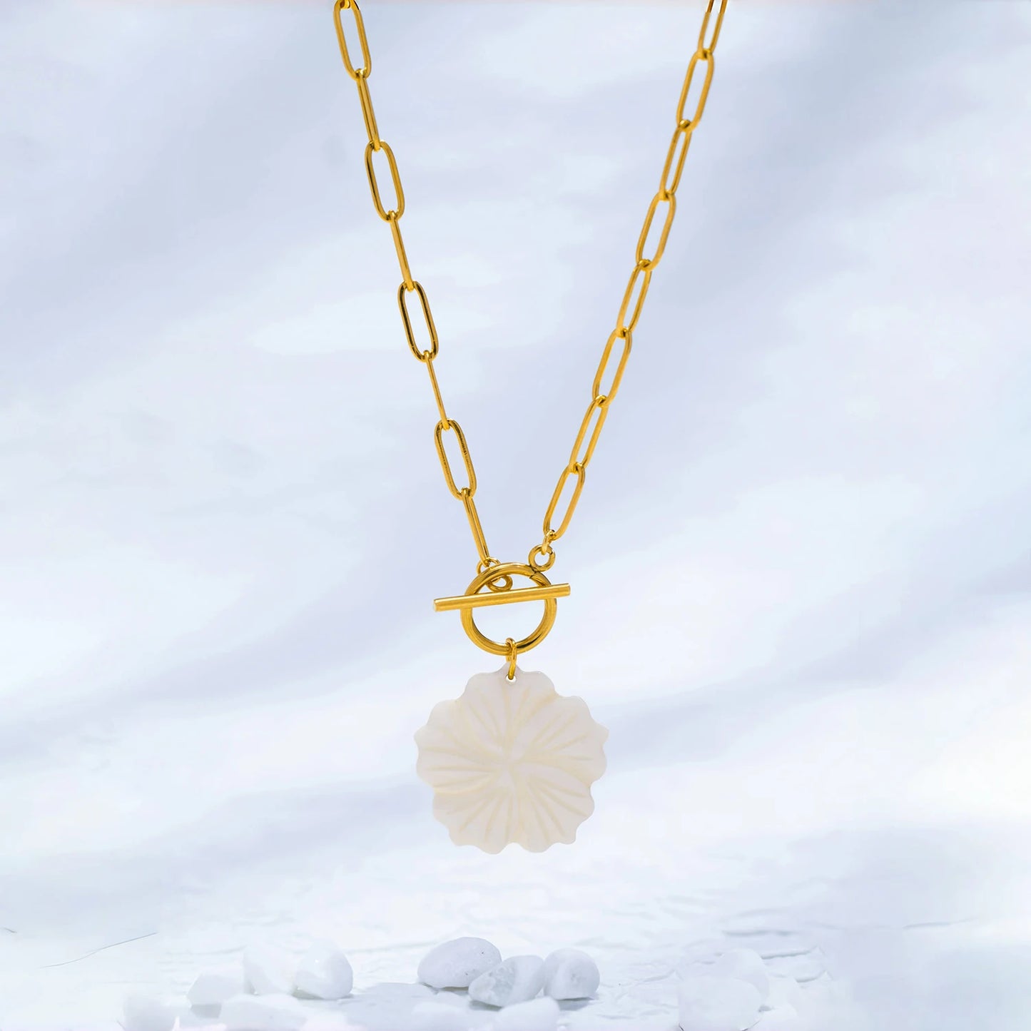 Aquarly Ocean Bloom Necklace