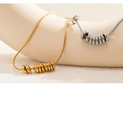 Aquarly Eternal Circle Necklace